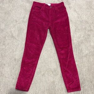Current/Elliott Women's Fuchsia Skinny Jeans SZ 27